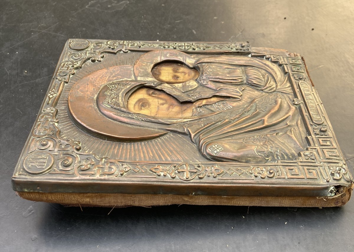 19th-century Icon Of The Virgin Of Kazan-photo-4