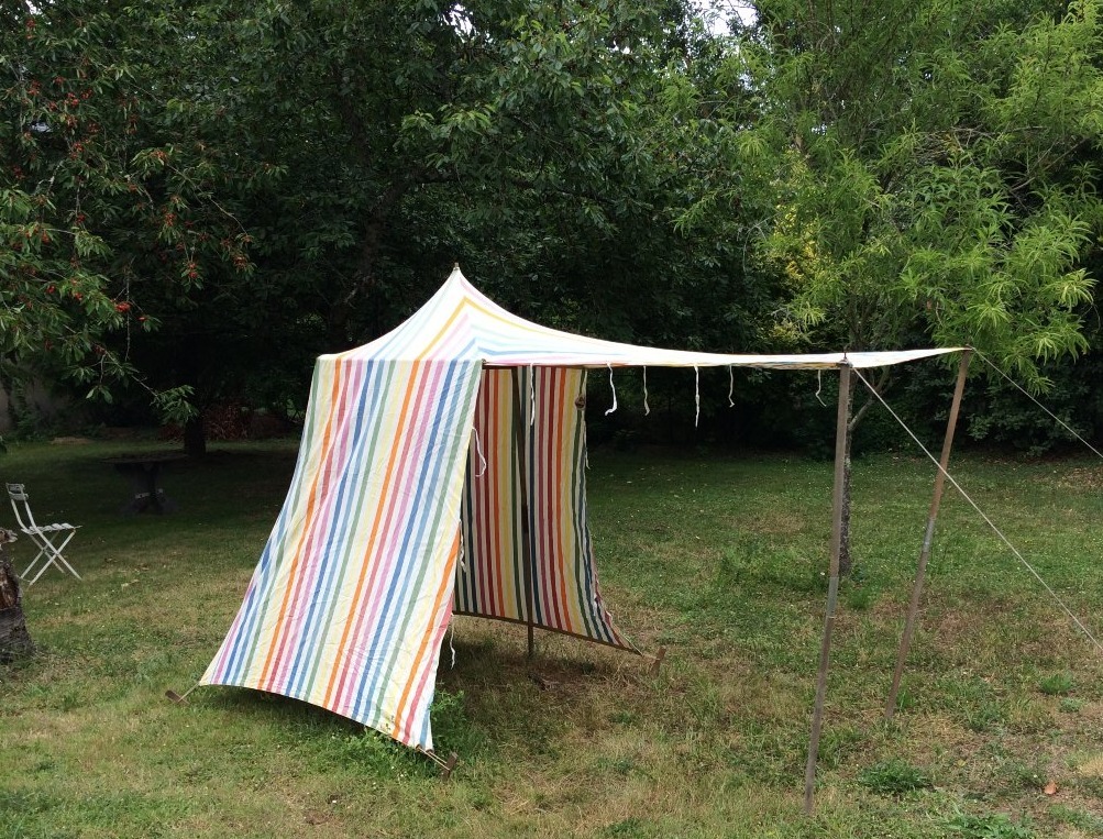 Vintage Beach Tent.