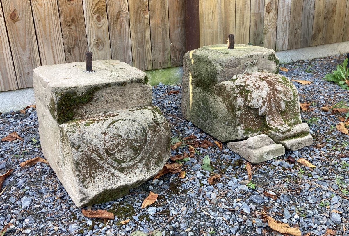 Consoles / Corbeaux / Linteaux  Gr&egrave;s XVII &egrave;me