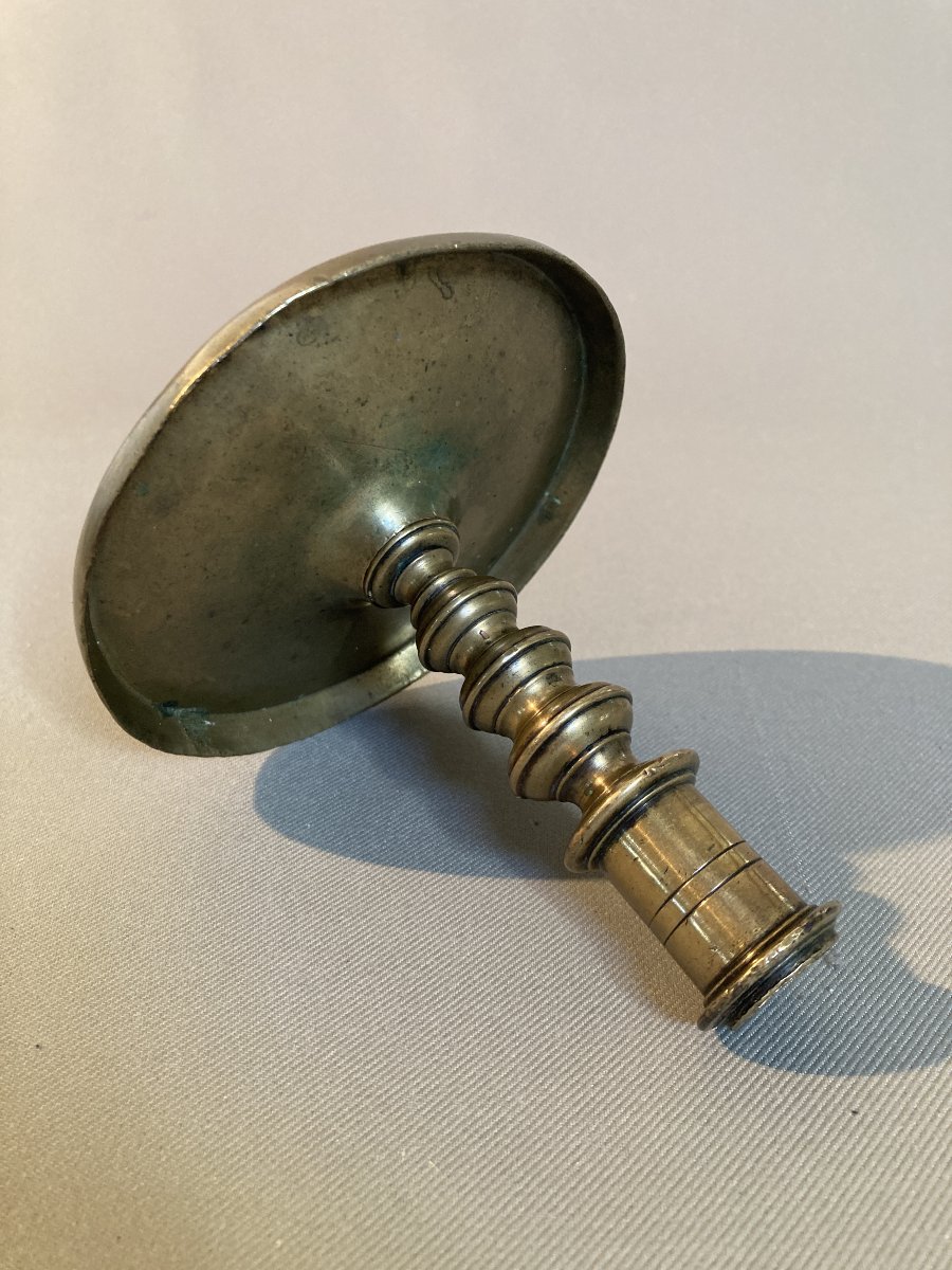 17th-century Flemish Candlestick.-photo-1