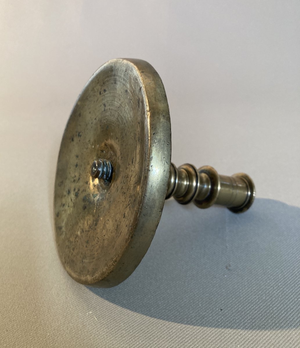 17th-century Flemish Candlestick.-photo-2