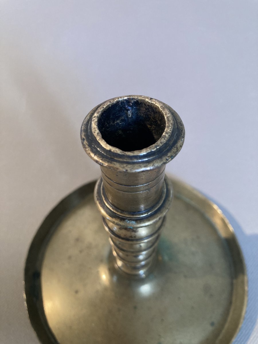 17th-century Flemish Candlestick.-photo-5