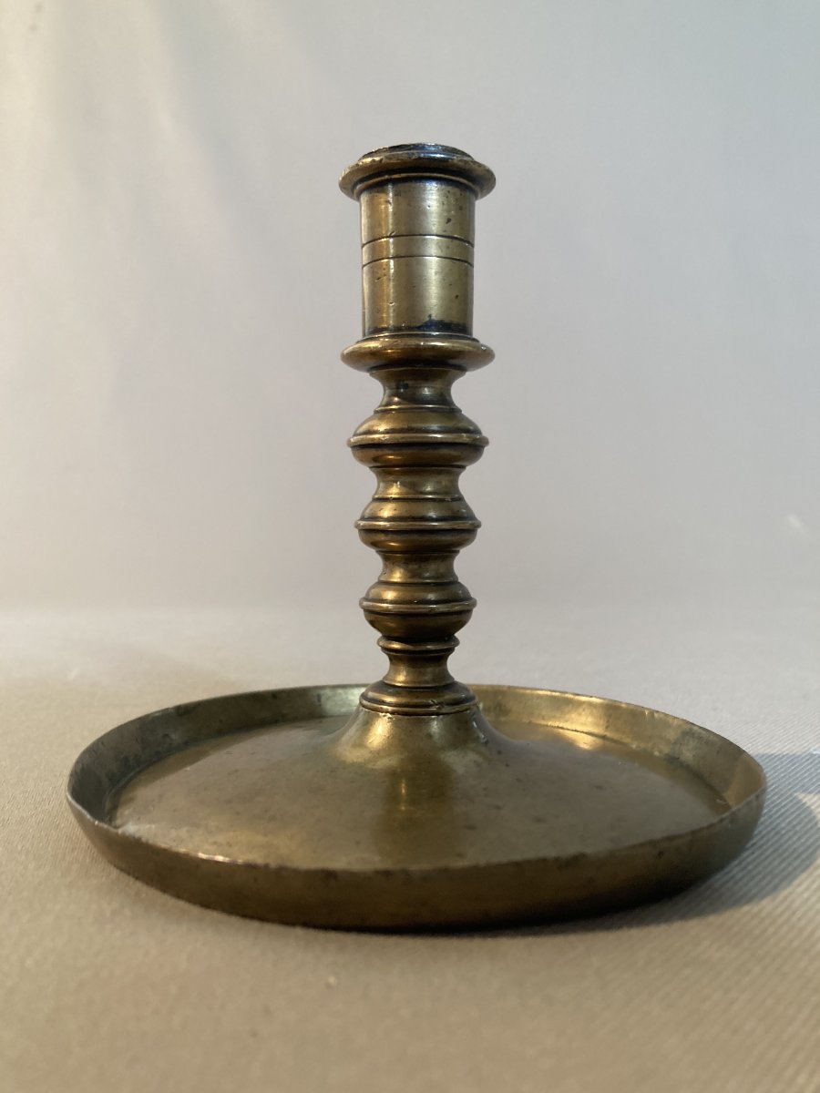 17th-century Flemish Candlestick.-photo-6