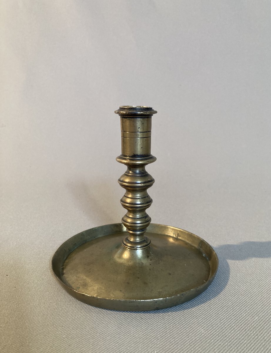 17th-century Flemish Candlestick.-photo-8