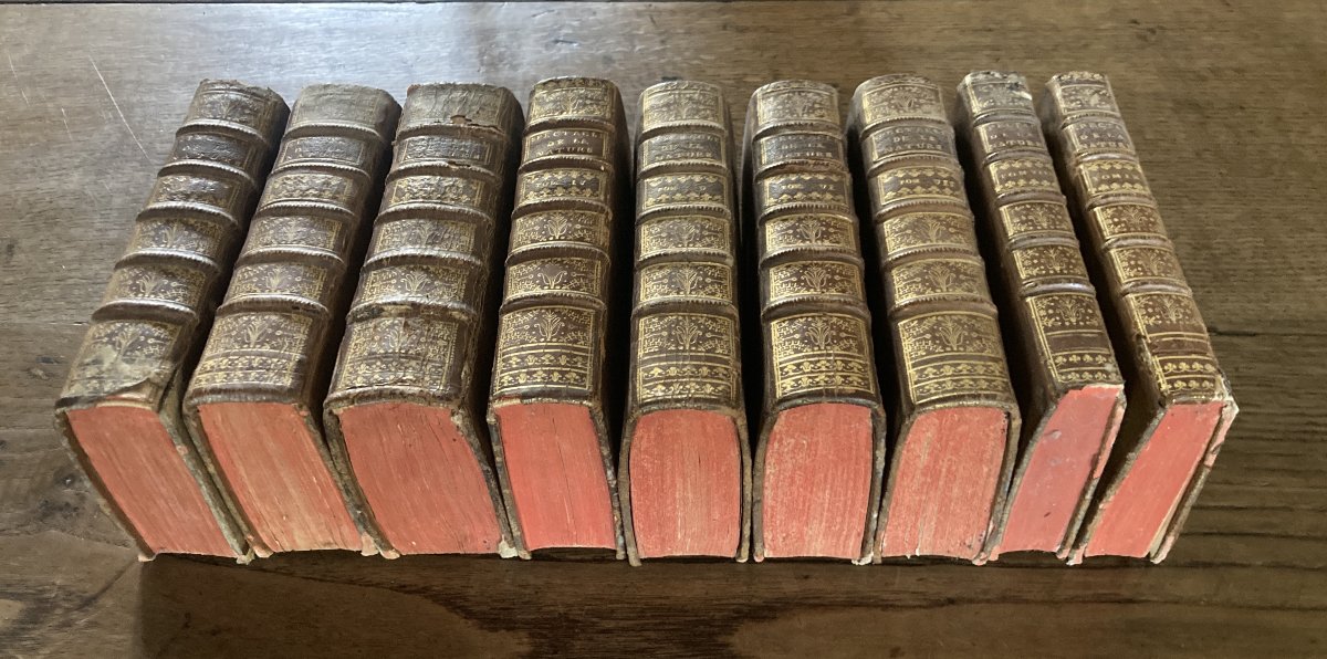 Le spectacle de la nature 1732, 35, 39...Abbé Pluche -  9 volumes.-photo-2