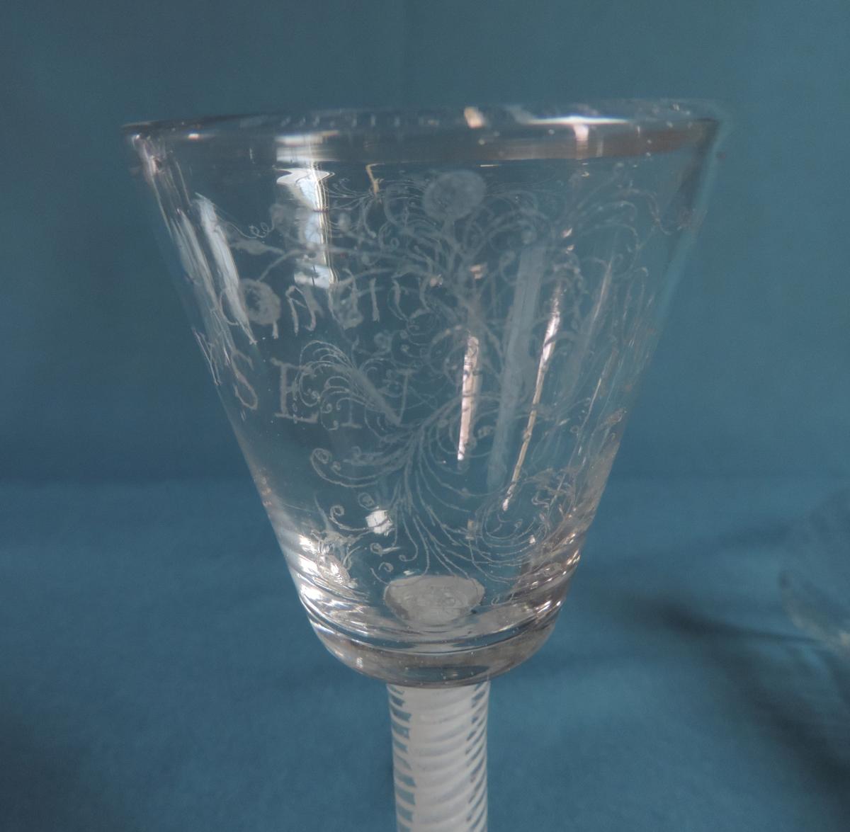 Lot Of 9 Glasses Eighteenth / France / Germany / England / Belgium ...-photo-8