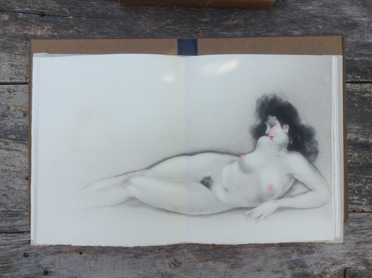 "la Vie Des Seins" -docteur Jacobus-rare Book Imagined By Louis Icart.-photo-3