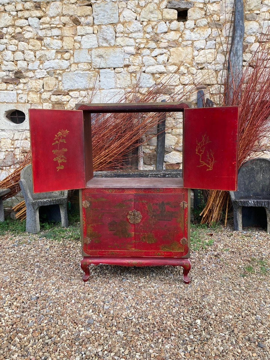 Cabinet Chinois Laqu&eacute;-photo-5