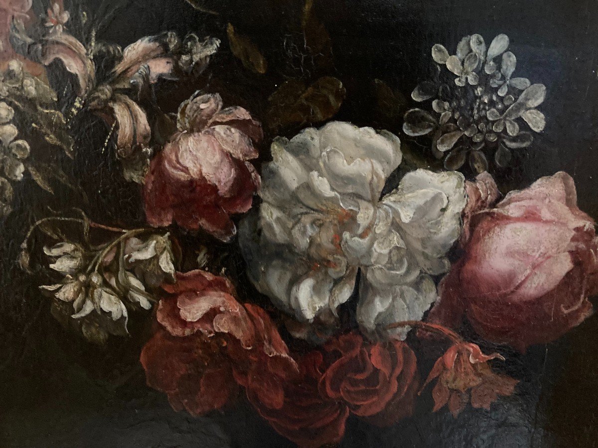 Daniel Seghers 1590-1661 Peinture Flamande.-photo-2