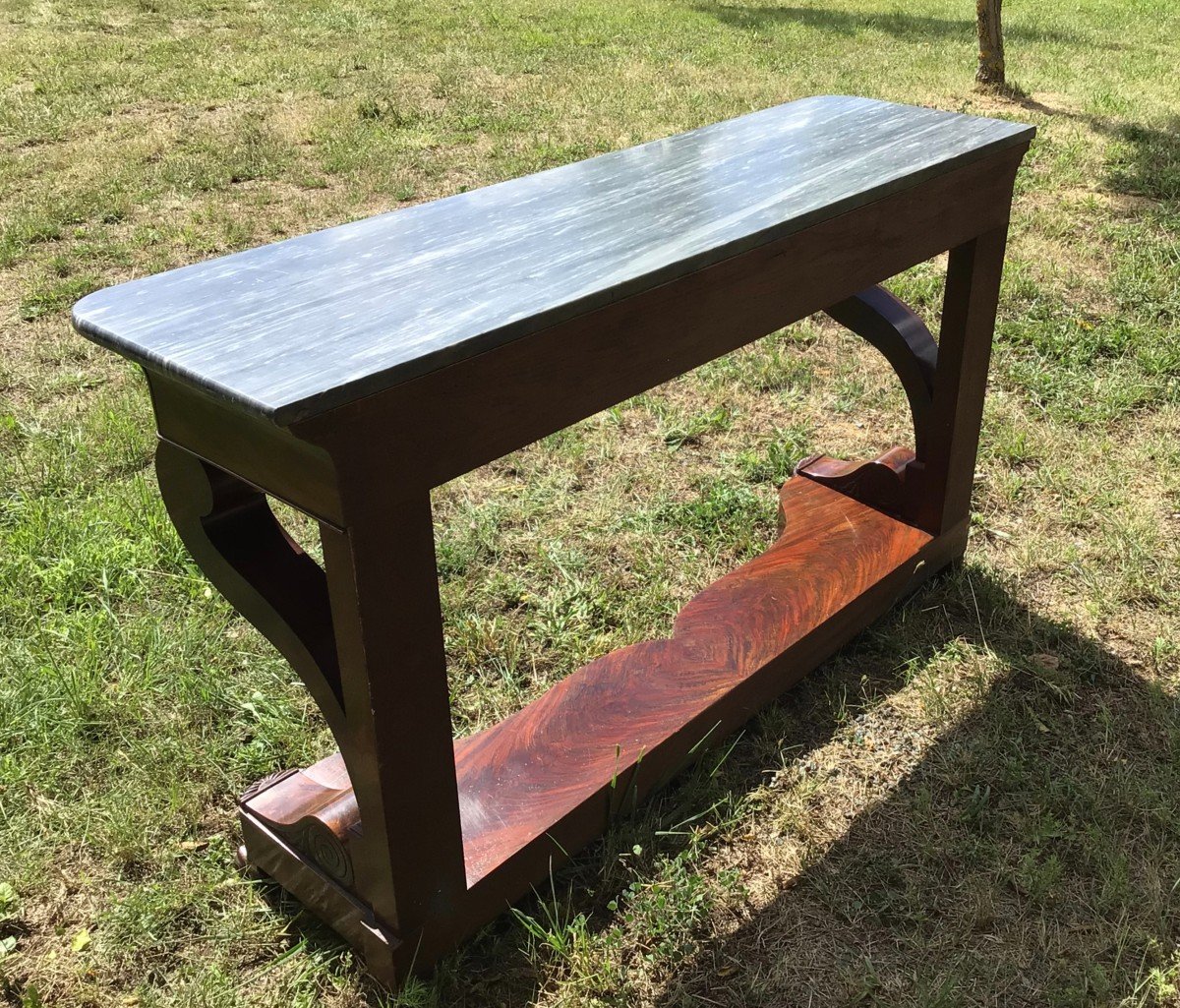 Restoration Mahogany Console-photo-1