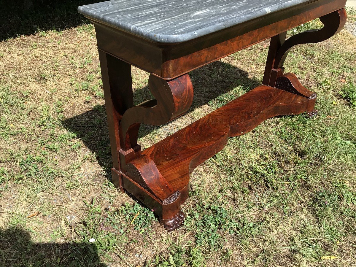 Restoration Mahogany Console-photo-2