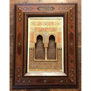 Orientalist Frame/facade Of The Alhambra/rafael Rus