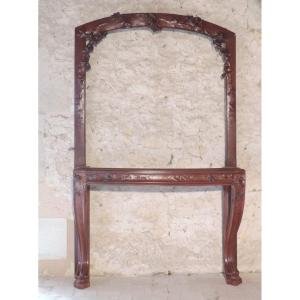 Louis Majorelle Art Nouveau Console / Mirror