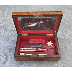 Coffret nécessaire de couture "Le Maire Paris" début XIXème.