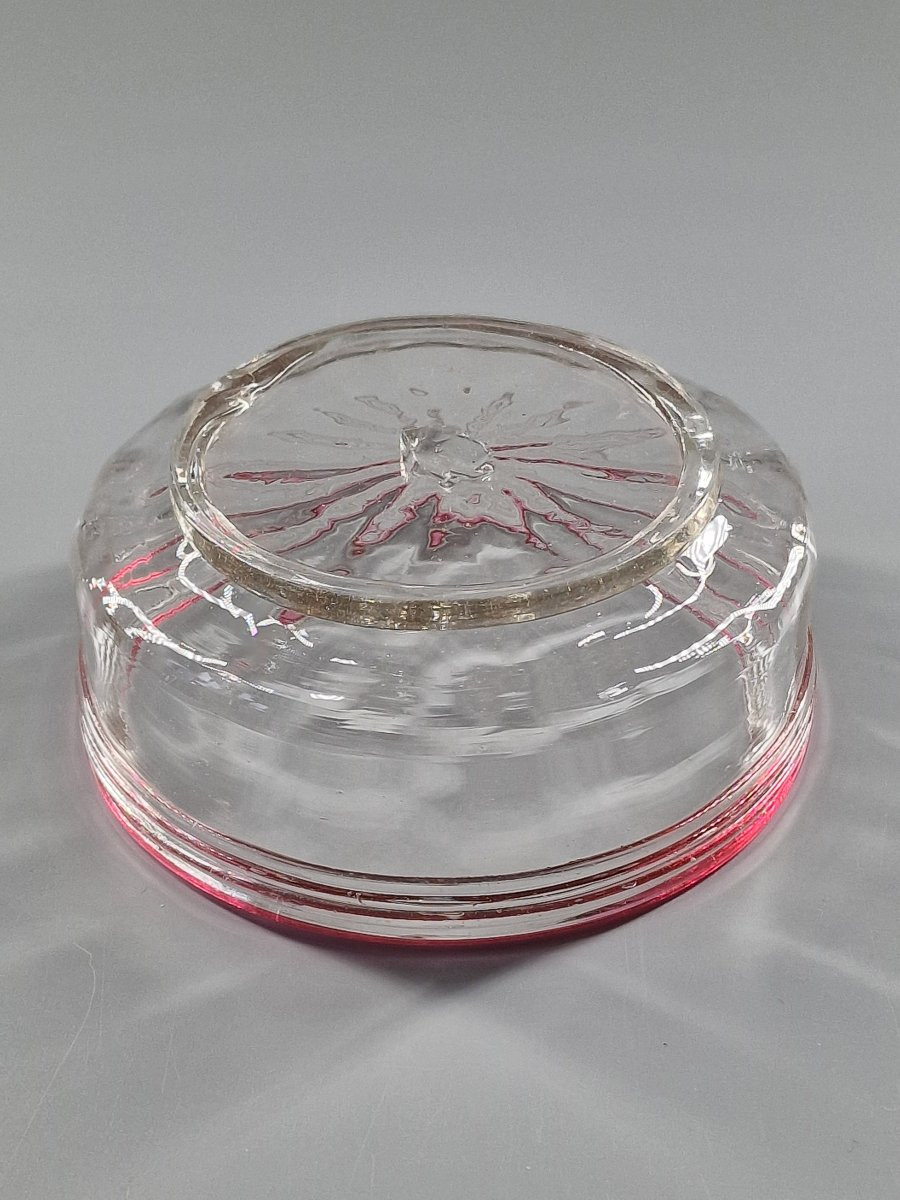 Glass Jam Cupboard With Gadrooned Decoration - Orléans, Follower Of Bernard Perrot, 18th Century-photo-1