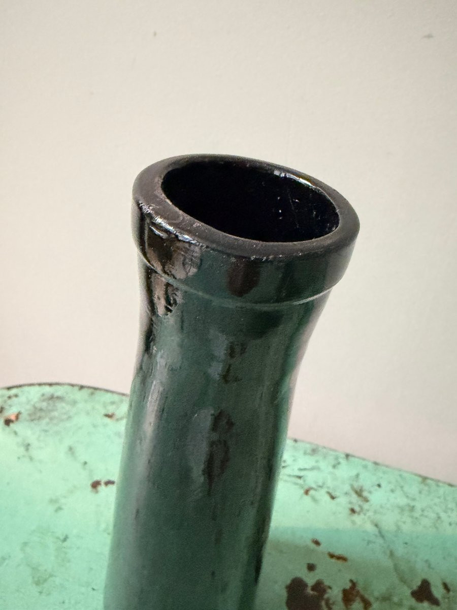 Deux bocaux à truffes en verre soufflé teinté - Fin du XVIIIe siècle 18e-photo-6
