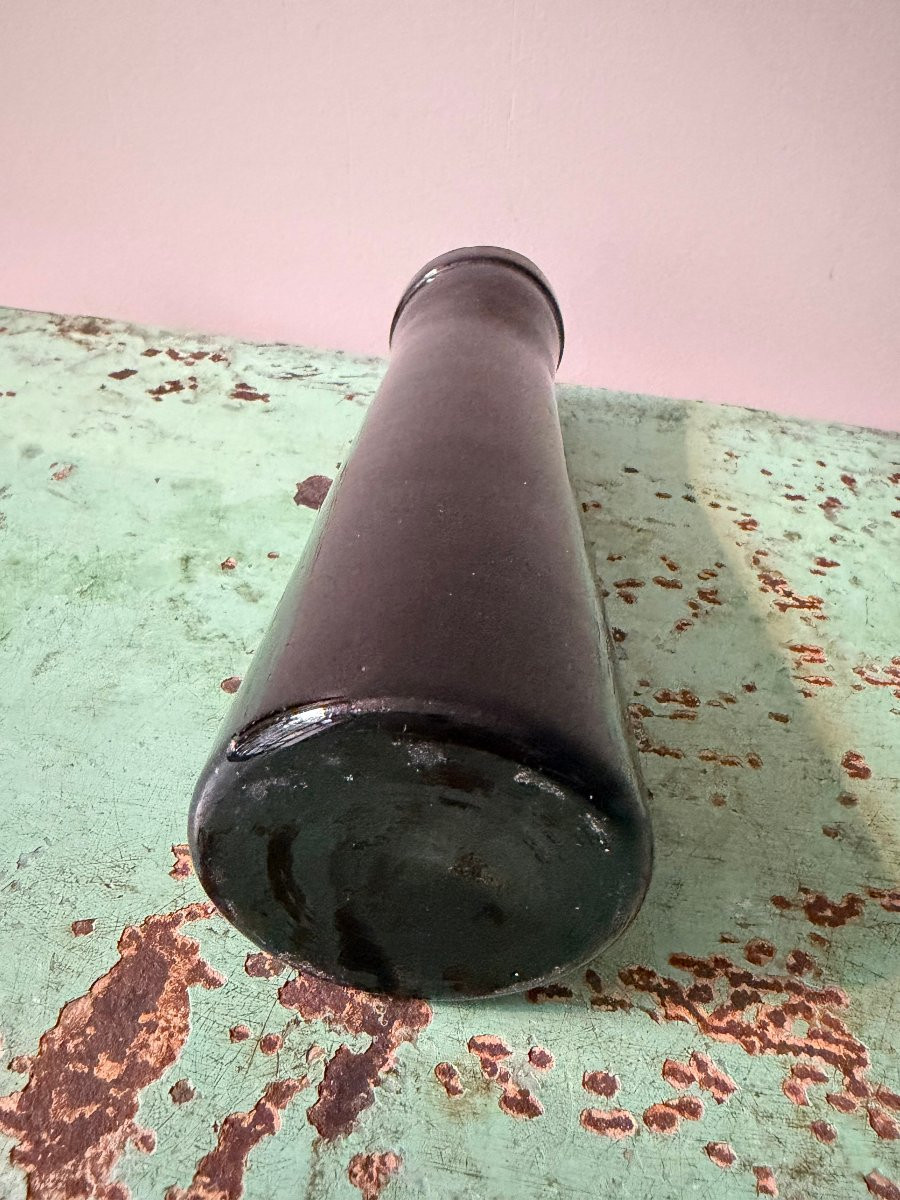 Deux bocaux à truffes en verre soufflé teinté - Fin du XVIIIe siècle 18e-photo-7