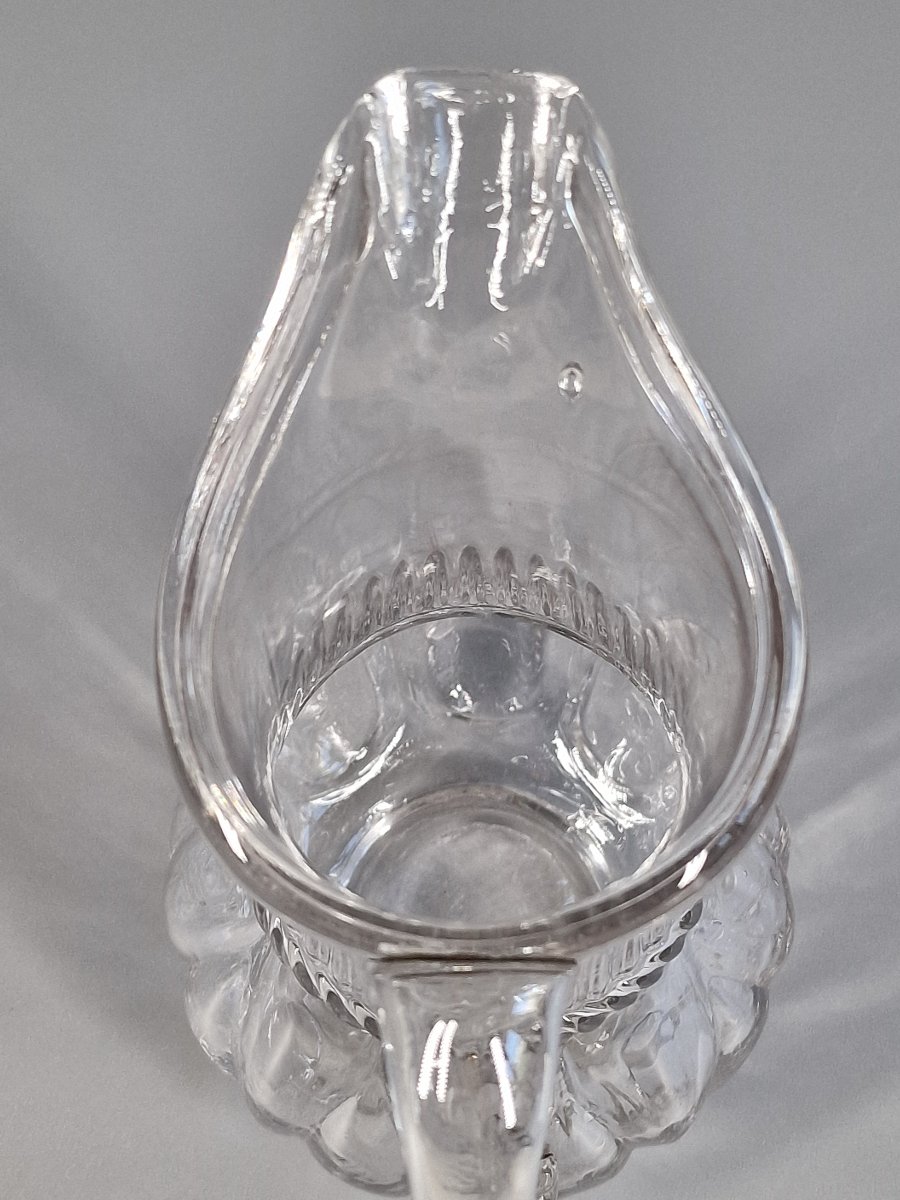Normandy, Blown Glass Cider Pitcher - 19th Century -photo-1
