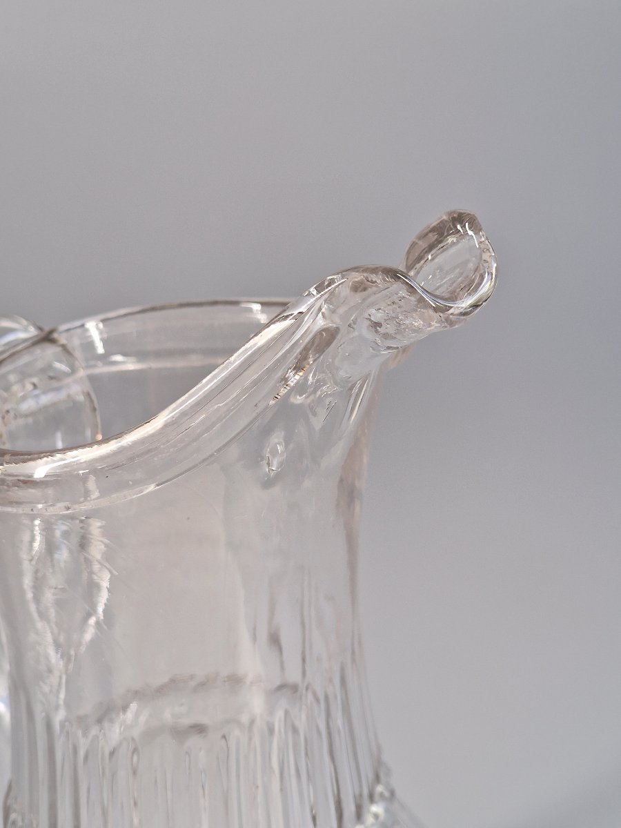 Normandy, Blown Glass Cider Pitcher - 19th Century -photo-2