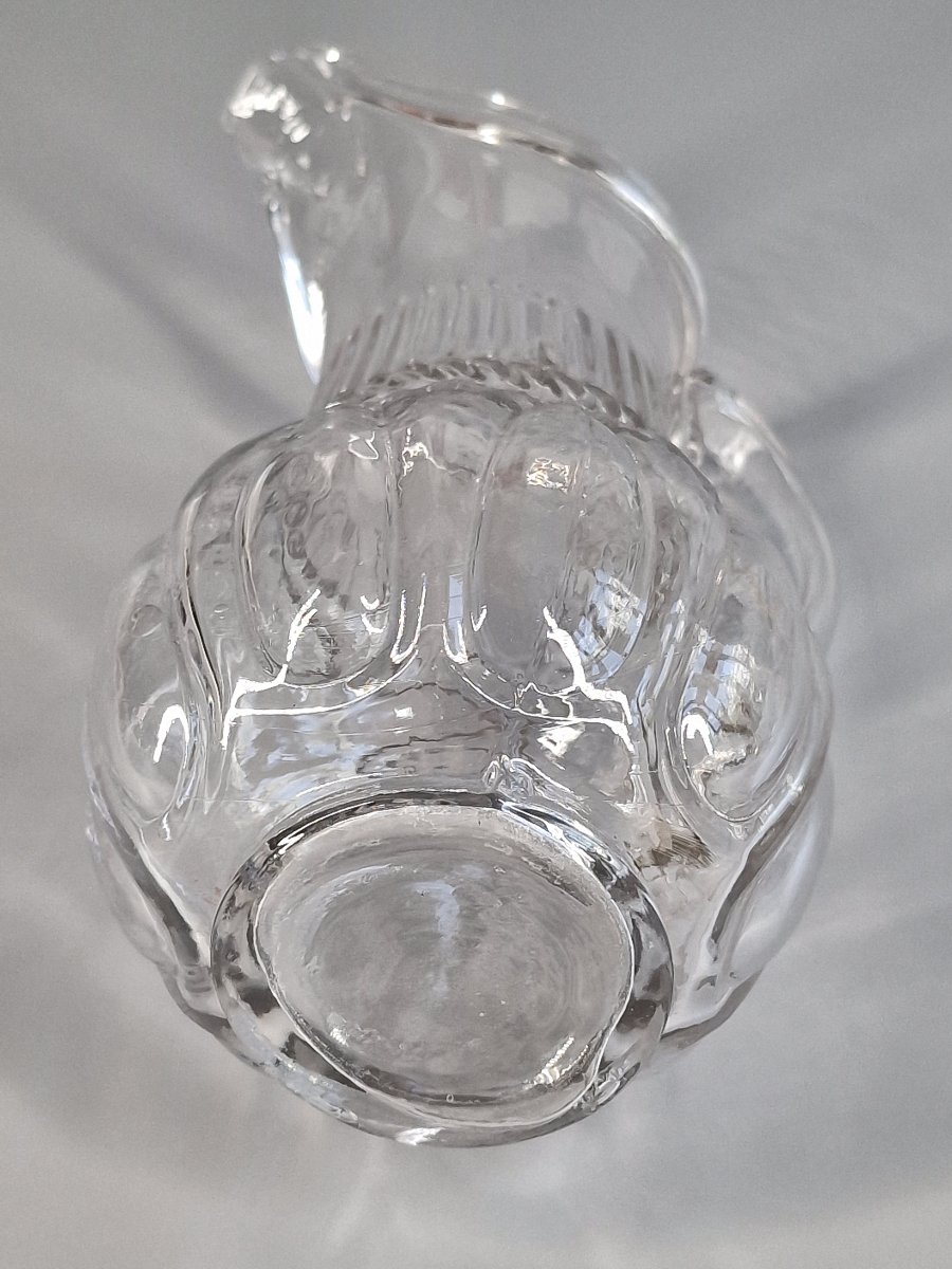 Normandy, Blown Glass Cider Pitcher - 19th Century -photo-3