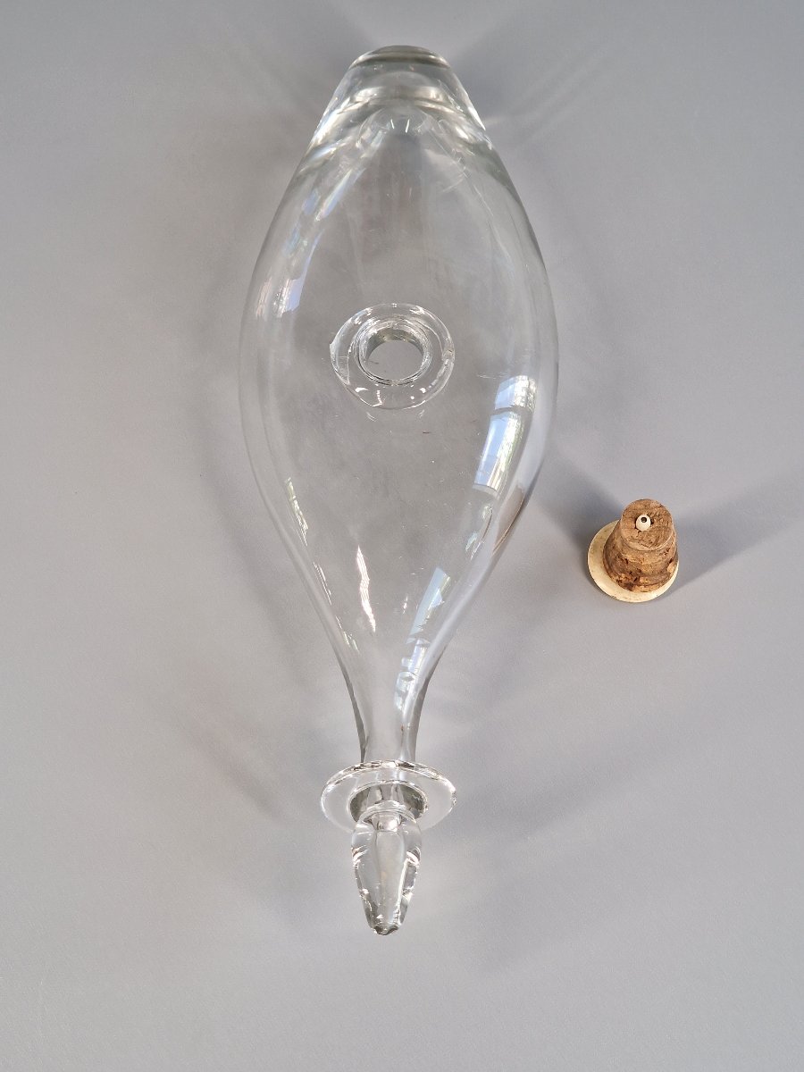 [Puériculture] Biberon en verre soufflé et bouchon en os – XIXe siècle-photo-6