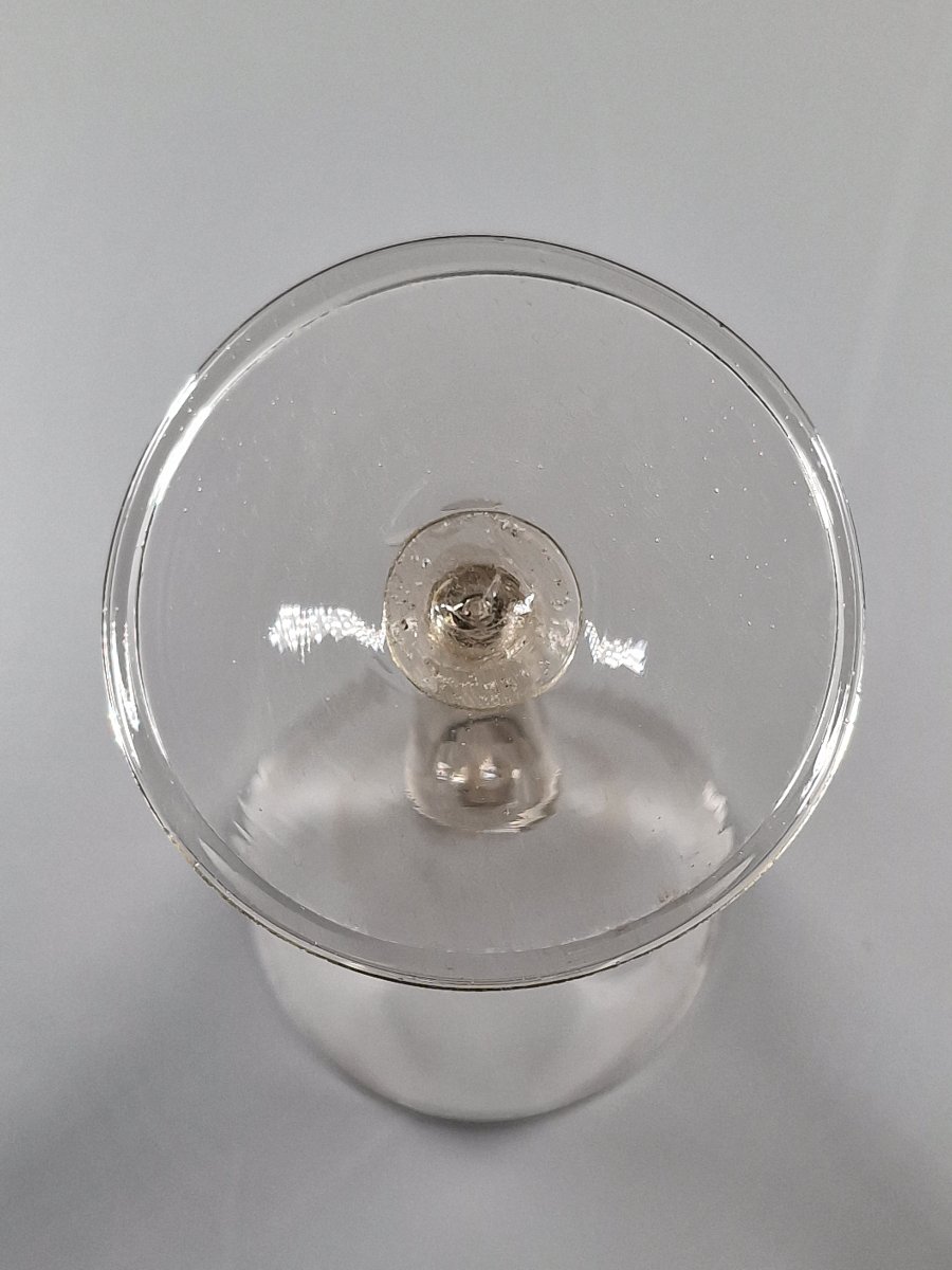 Venice Or Venice-style, Stemmed Glass—late 16th–early 17th Century-photo-7