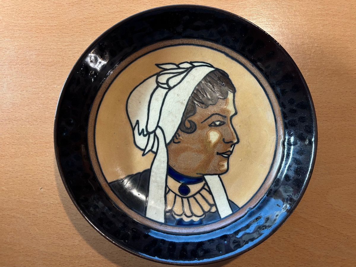 Assiette HB Quimper Odetta