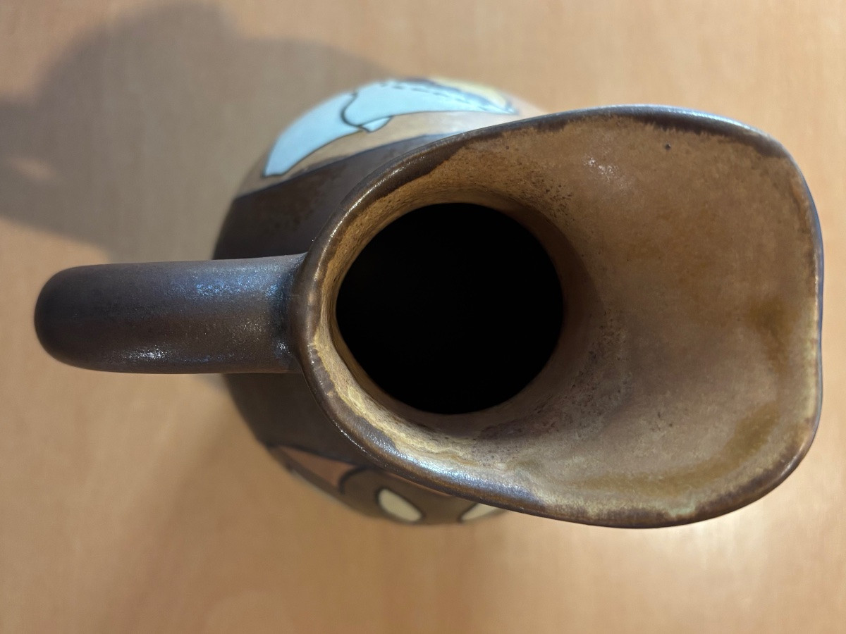 Stoneware Jug Odetta Quimper-photo-2