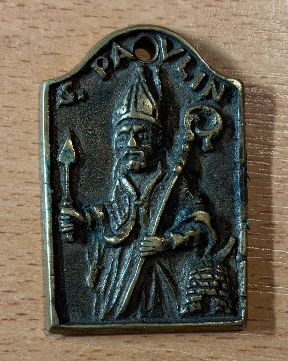 Saint Paulin Pilgrimage Medal 1742
