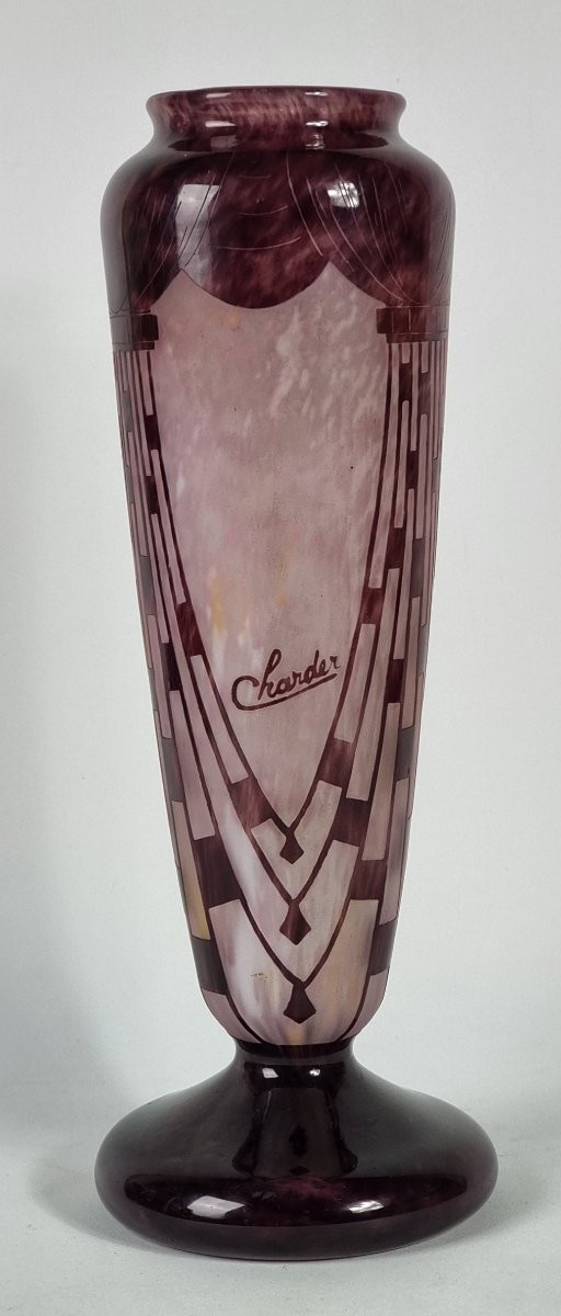 38 mm Le Verre Francais Charles Schneider Decor Colliers 1927-photo-2
