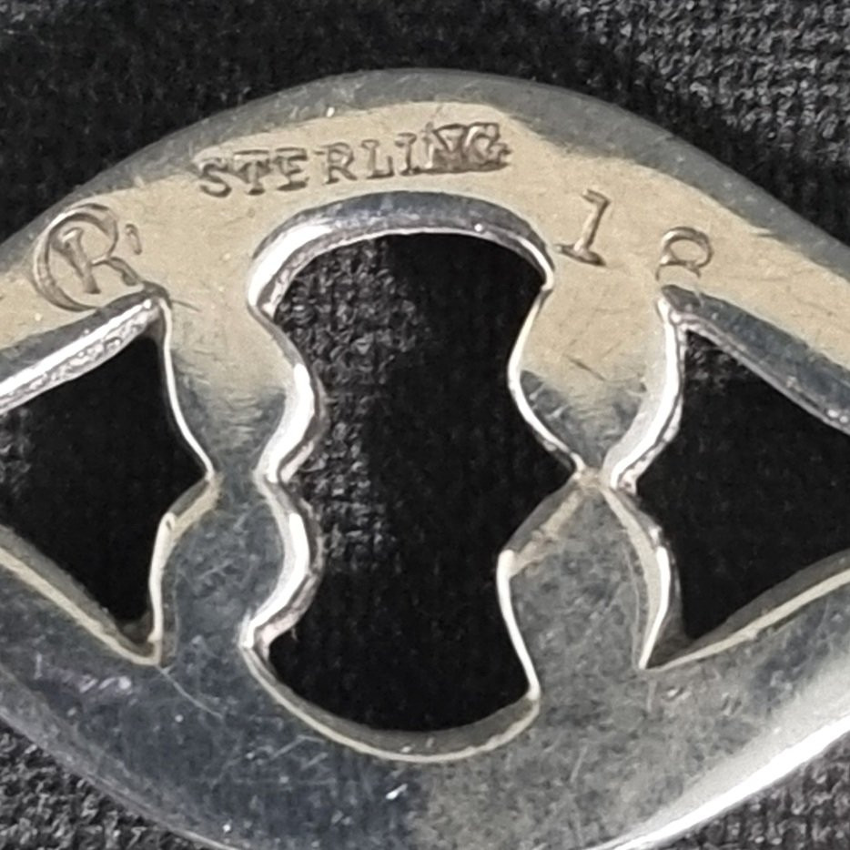 Set Of 2 Folding Medical Spoons – Sterling Silver-photo-3
