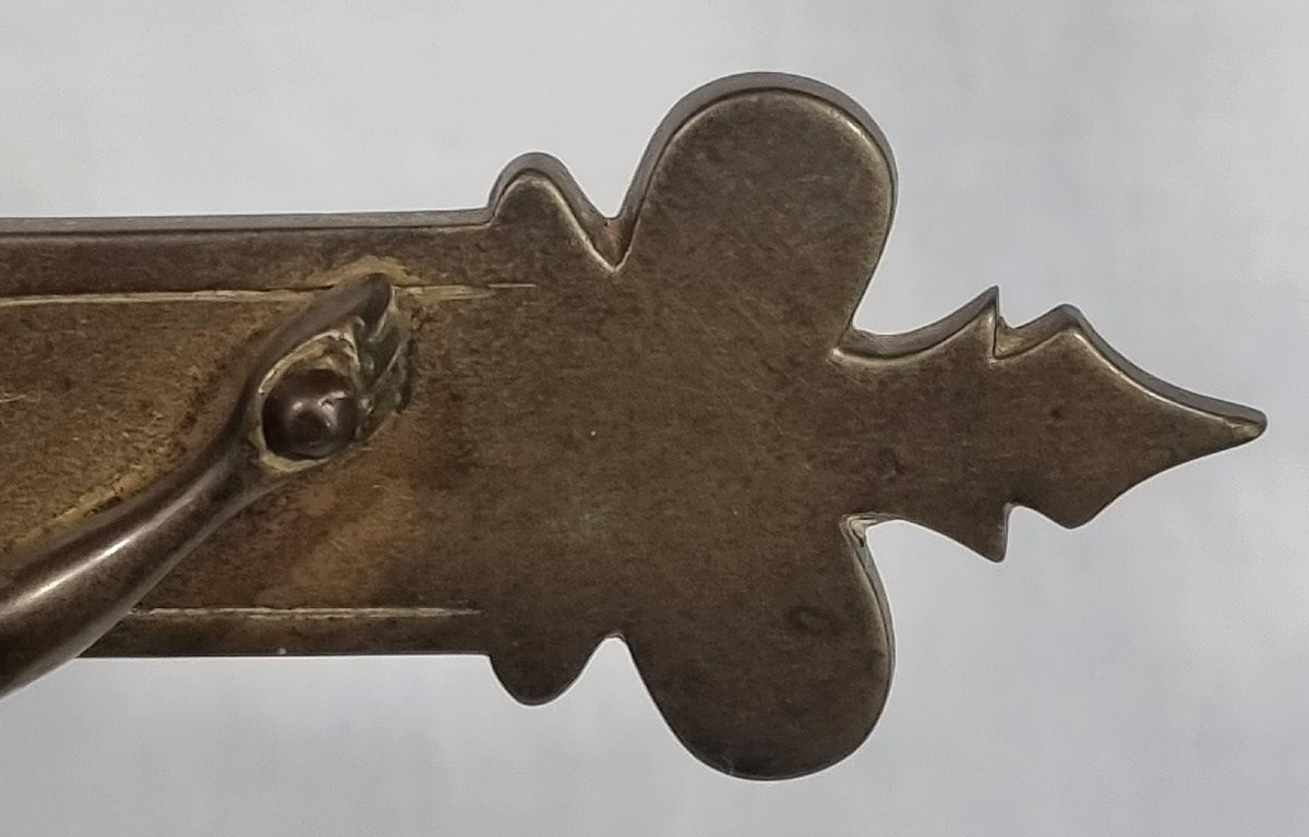 Crucifix En Bronze – 59,5 Cm De Haut – Avec Christ En Croix, Calice Et Crâne Ave-photo-6