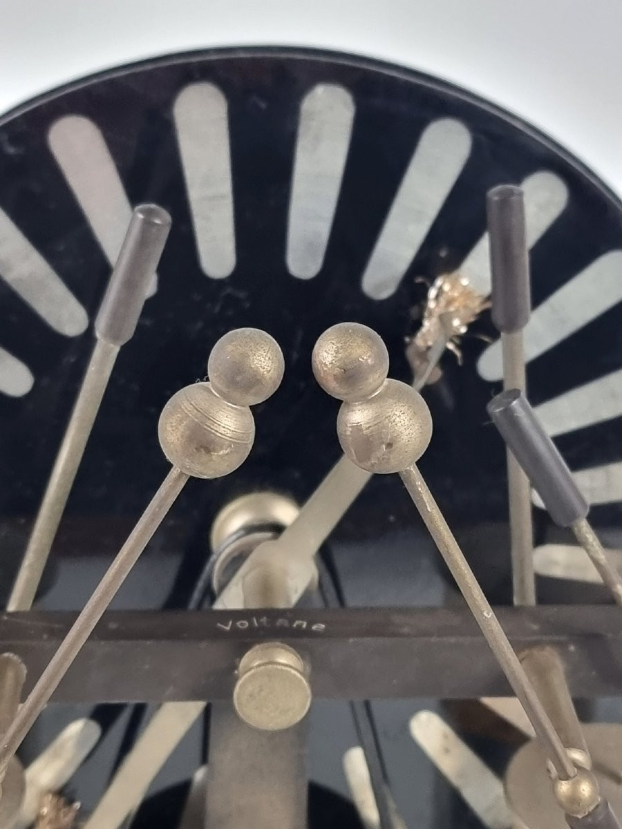 Petite Machine Wimshurst De La Période édouardienne, Fabriqué  Voltare-photo-2