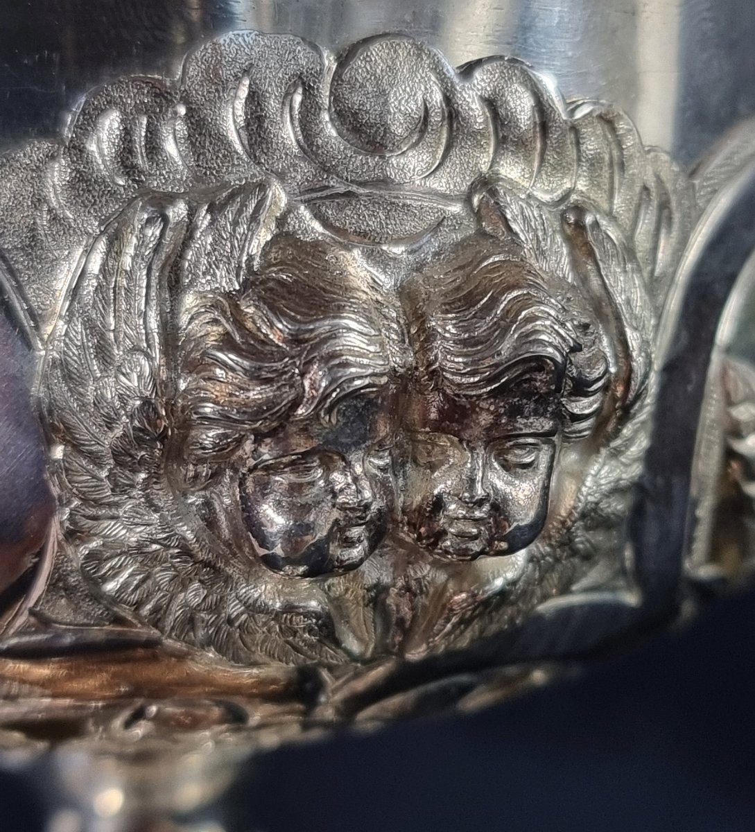 Silver And Gilt Ciborium, France, Martin, 19th Century-photo-8