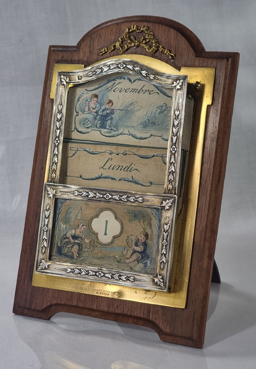 Calendrier perpétuel Boin-Taburet ancien du XIXe siècle