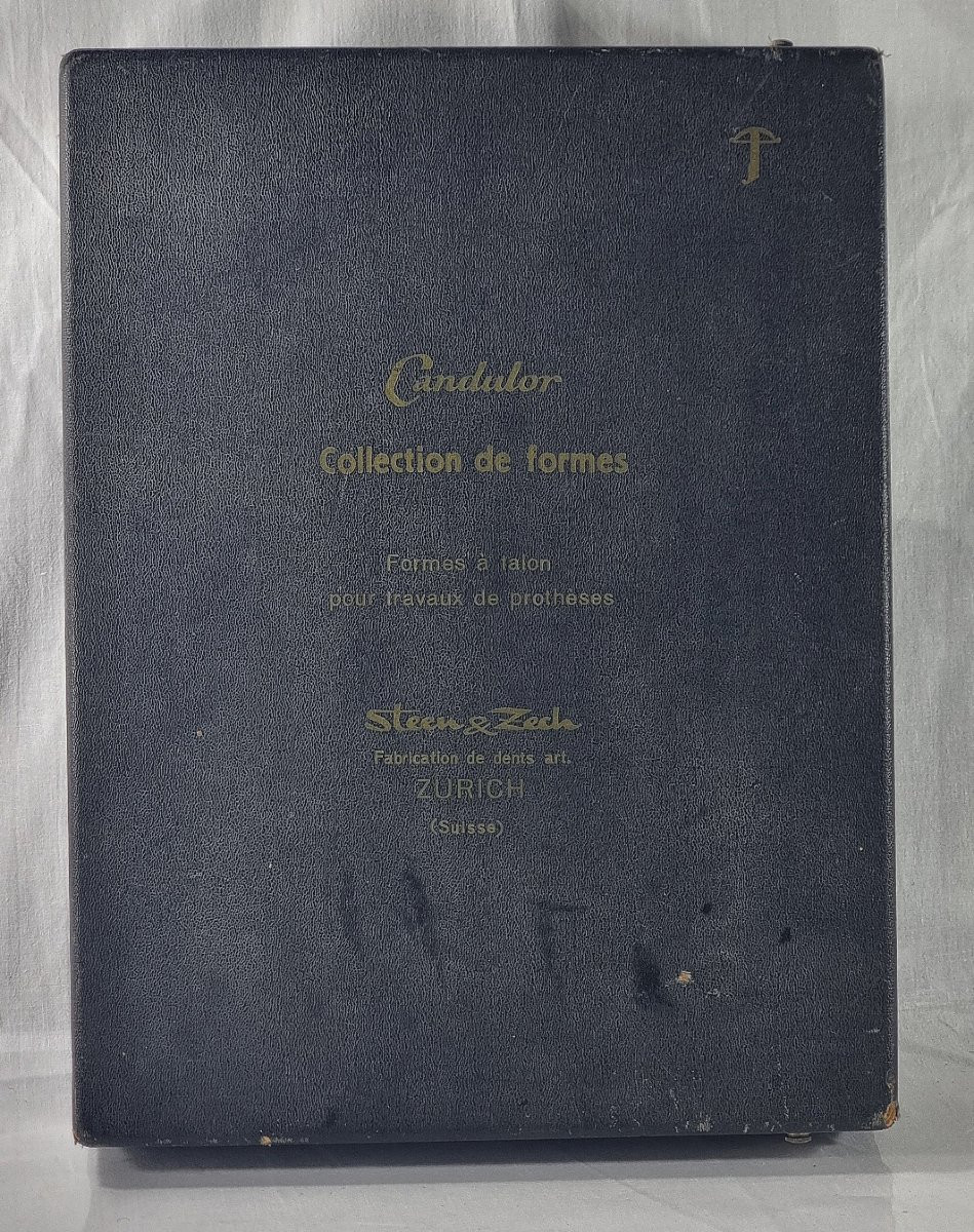 Boîte de modèles dentaires Candulor vintage (Suisse) -photo-2