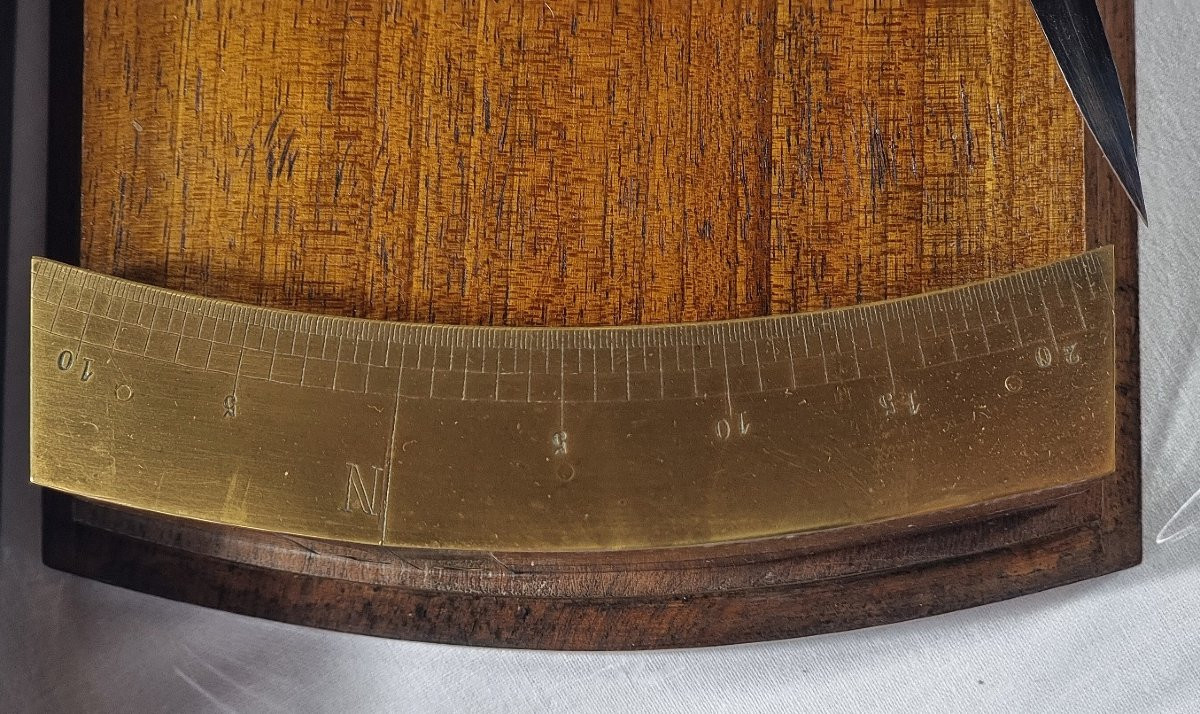 Grand "Through" compas à auge ancien, 47 cm 1800-1825-photo-4