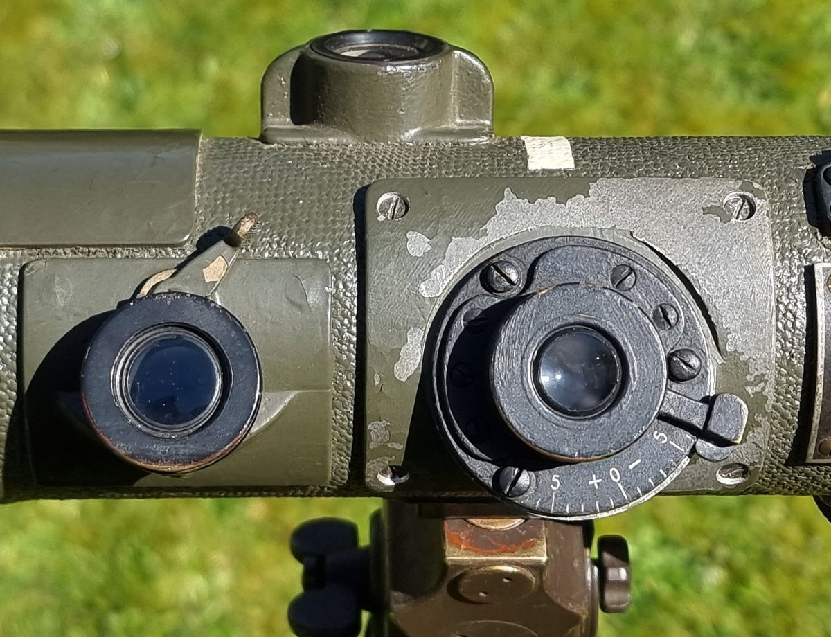 Télémètre militaire français – Télémètre SOM Modèle 1931 Type G2 –  Seconde Guerre Mon.-photo-4