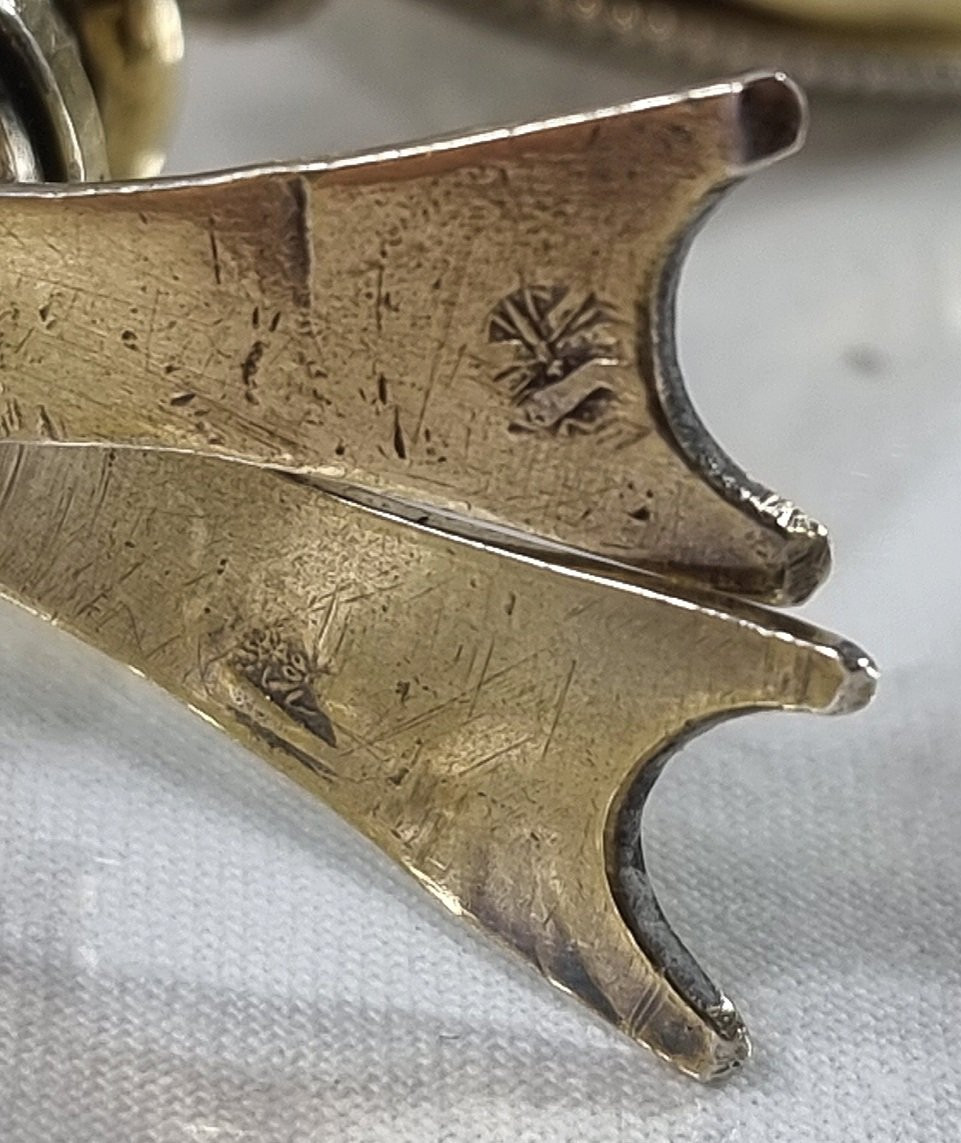 Ostensoir ancien français, argent plaqué or, 1899, Bizolier & Nidriche-photo-5