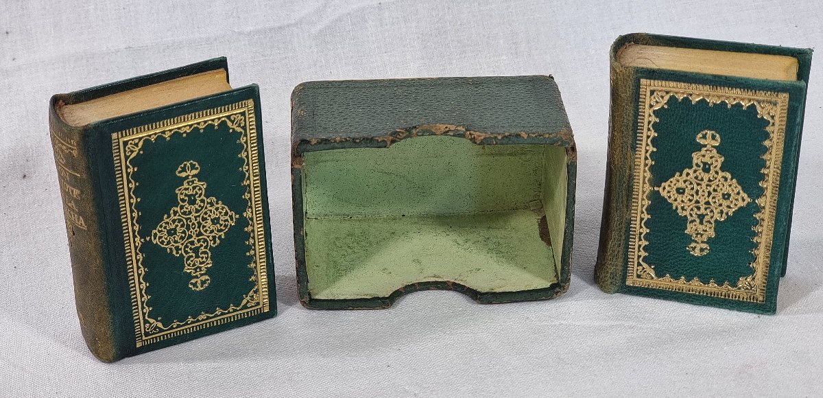 Édition miniature de "Don Quichotte de la Manche" – Édition du Centenaire 1947 -photo-1