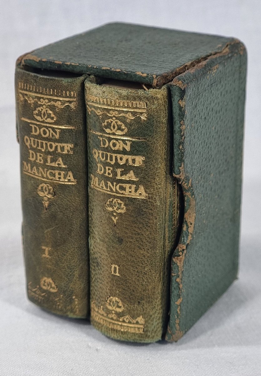Édition miniature de "Don Quichotte de la Manche" – Édition du Centenaire 1947 