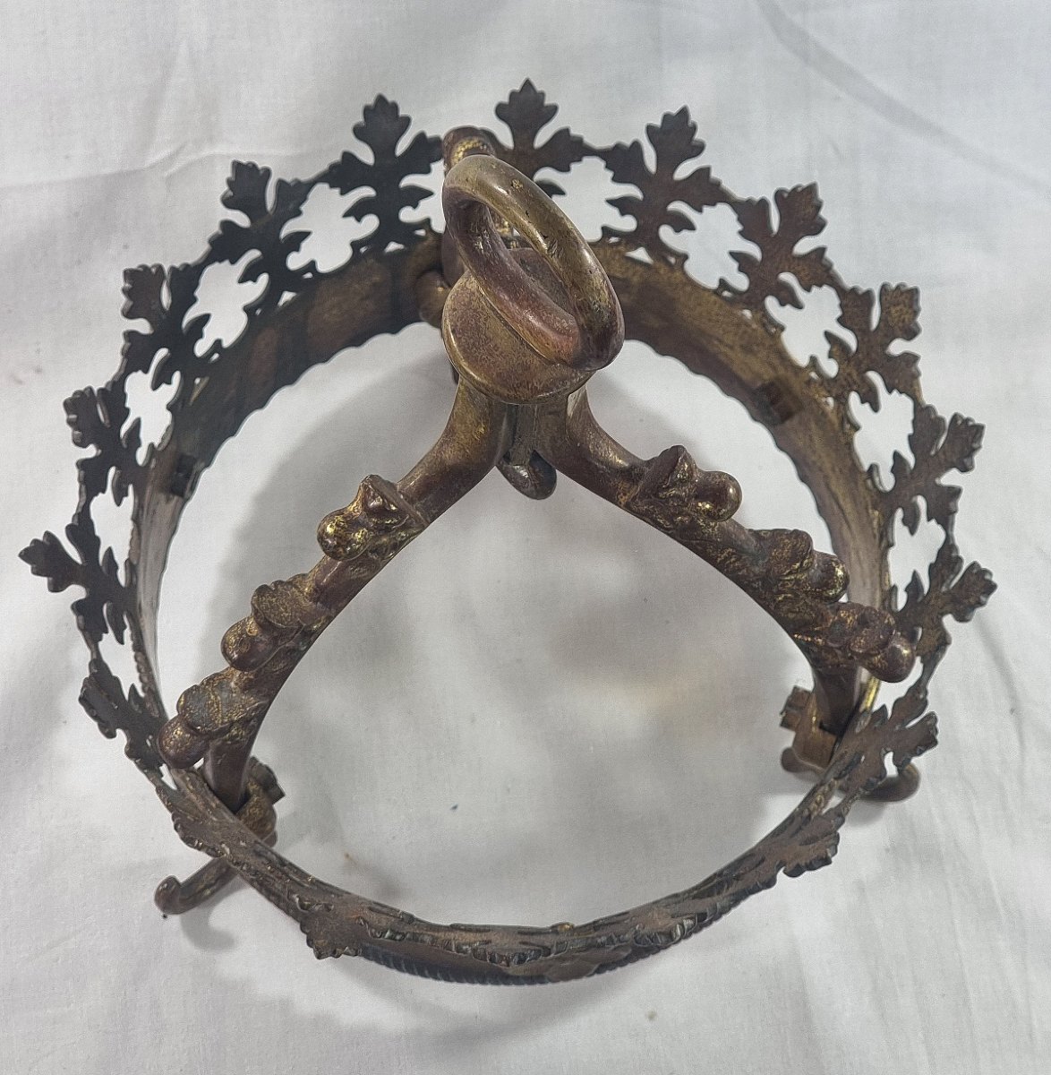 Decorative Copper Wreath – Perfect As A Game Rack Or Kitchen Decoration (no. 2)-photo-3