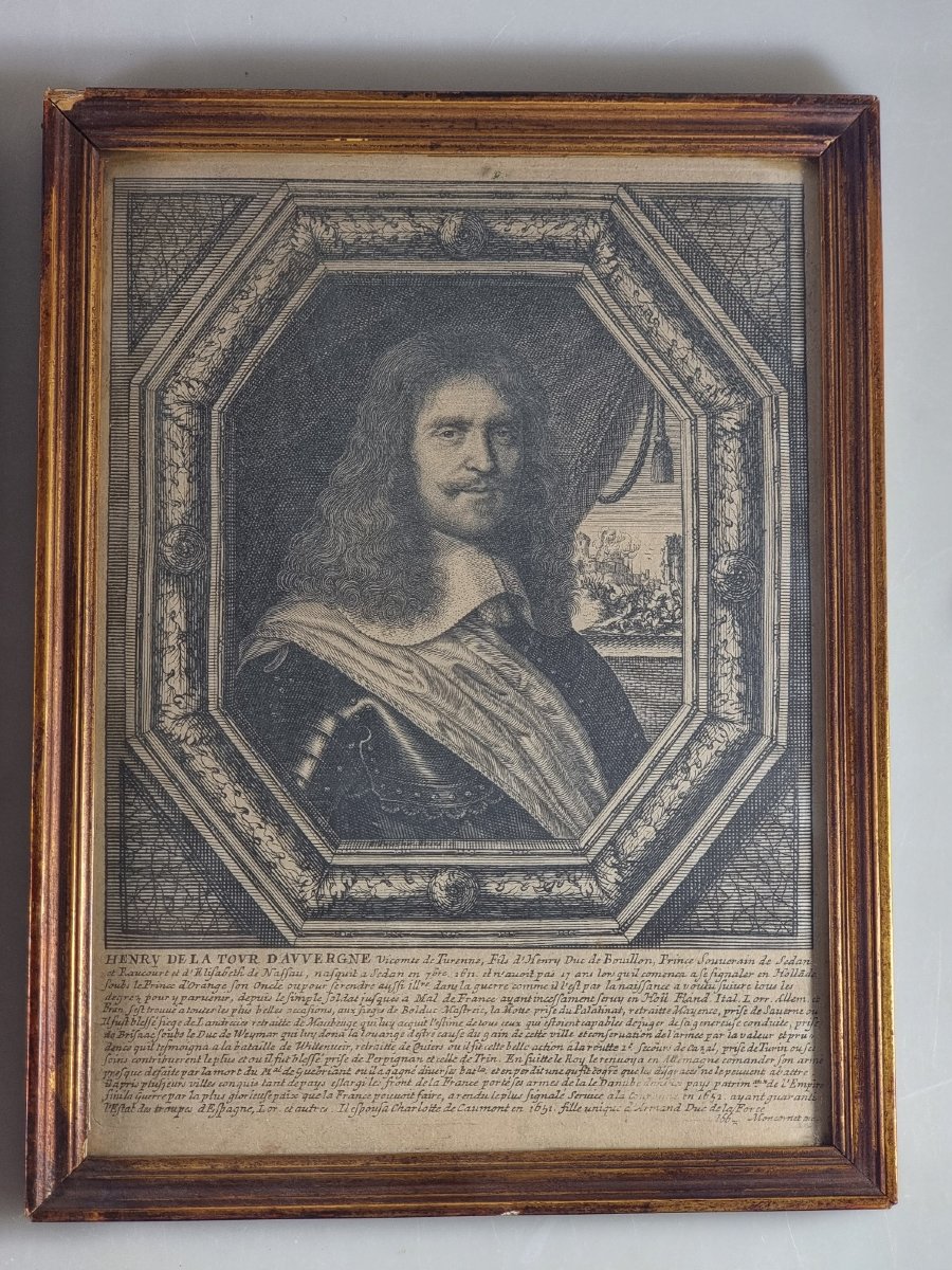 Moncornet gravures françaises XVIIe portraits militaires-photo-3