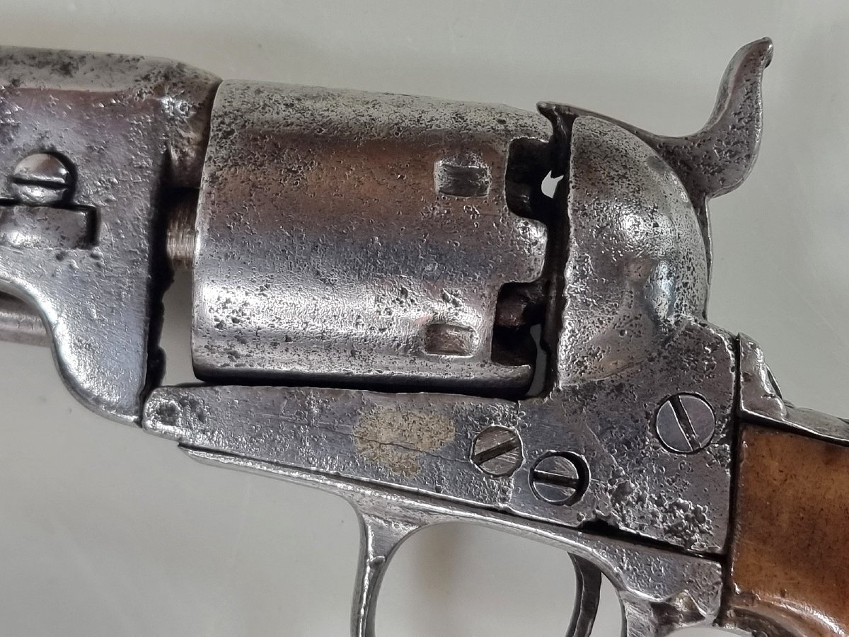 American Colt Navy Model 1851 Revolver – Circa 1858-photo-4