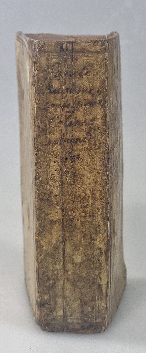 Small Antique Book – The Confessions Of Saint Augustine – Cologne, 1631 – Vellum Binding-photo-4