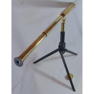 Spyglass Lunette / Longue-vue Française Du XIXe Siècle Marquée P. Trambouze Paris