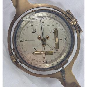 Dioptre de Mine Anglais vers 1850 – Davis & Son Derby