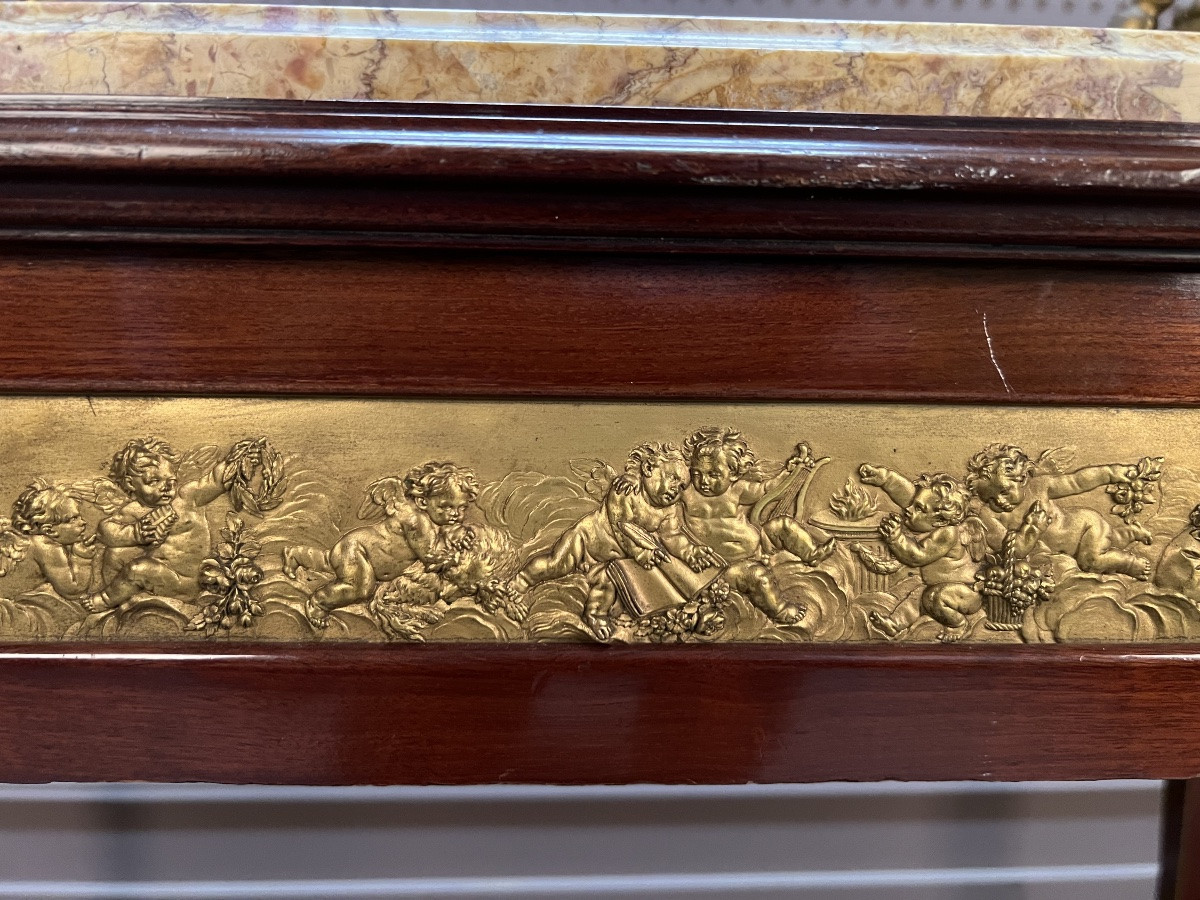Louis XVI Style Center Table From The Napoleon III Period-photo-1