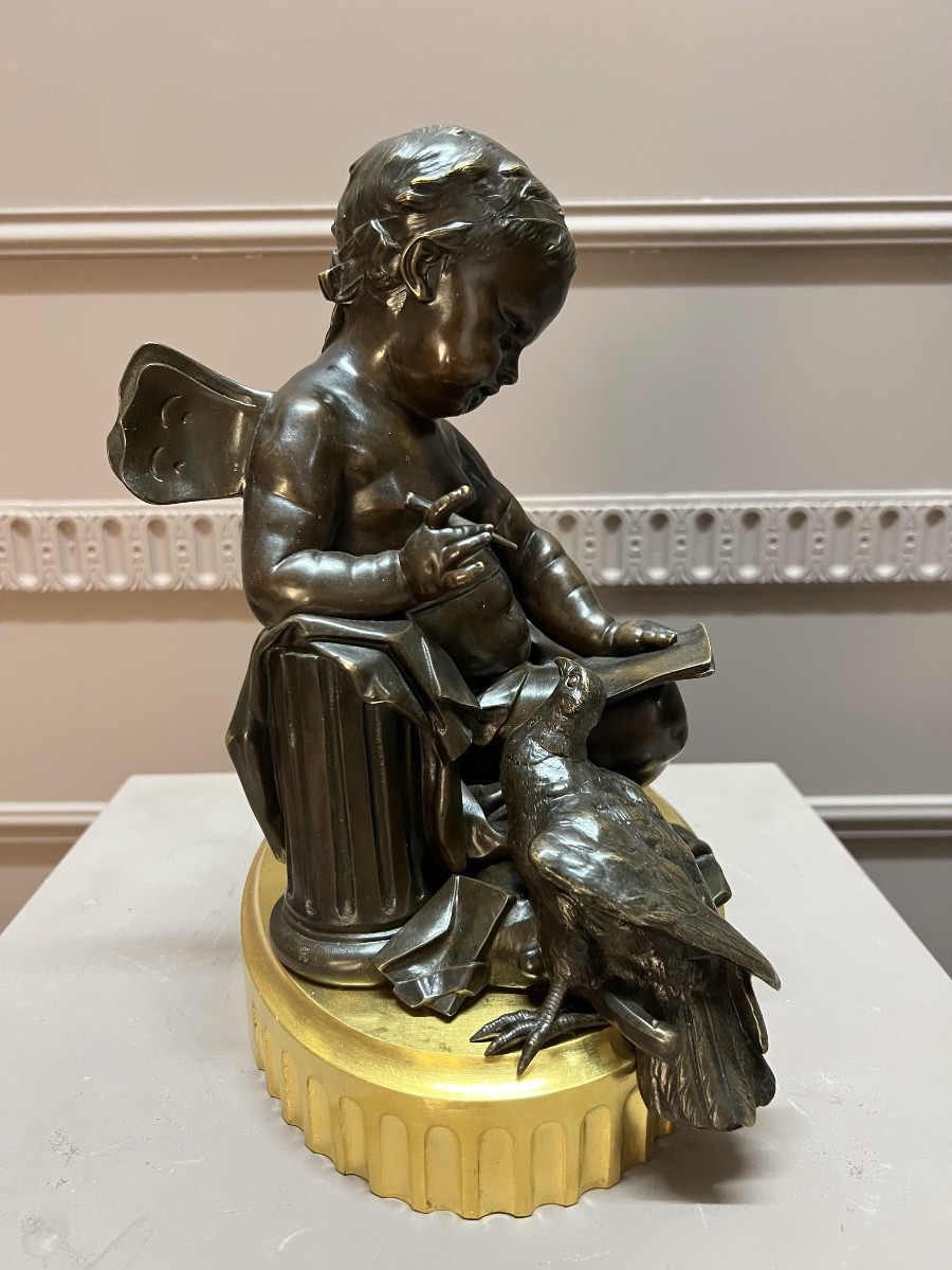 Sculpture En Bronze De Victor Paillard XIXème Siècle-photo-4