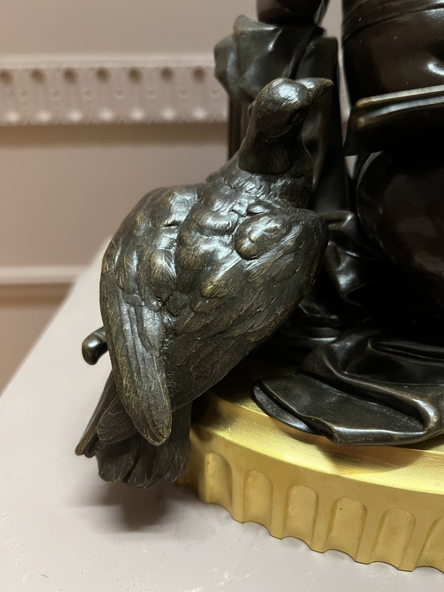 Sculpture En Bronze De Victor Paillard XIXème Siècle-photo-2
